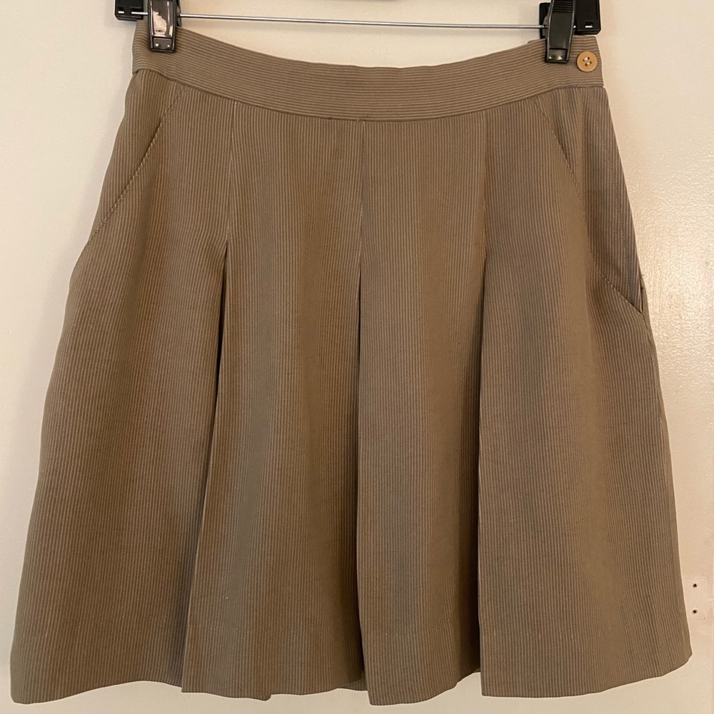 Giorgio Armani Vintage Pleated Mini Skirt
